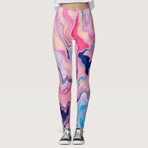 Pastel Marble Dream Leggings