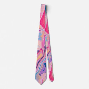 Pastel Marble Dream Tie