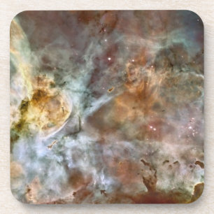 Pastel Marble in the Carina Nebula Coaster