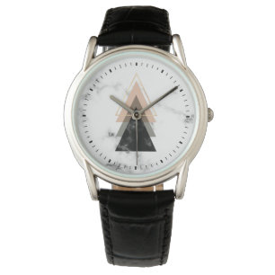 Pastel Marble Print Design Watch