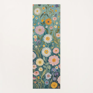 Pastel Meadow Bliss Yoga Mat