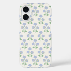 Pastel Meadow Flow Soft Botanical iPhone 16 Case