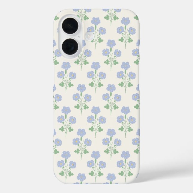 Pastel Meadow Flow Soft Botanical Case-Mate iPhone Case (Back)