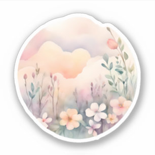Pastel Meadow Serenity