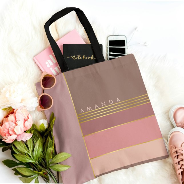 Pastel Minimalist Trendy Stylish Chic Colourful  Tote Bag (Creator Uploaded)