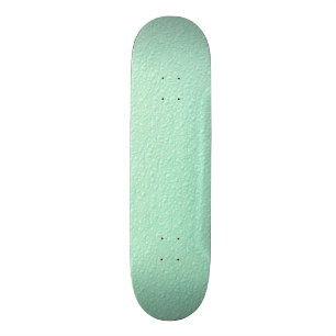 Pastel Mint Green Trendy Colours Skateboard
