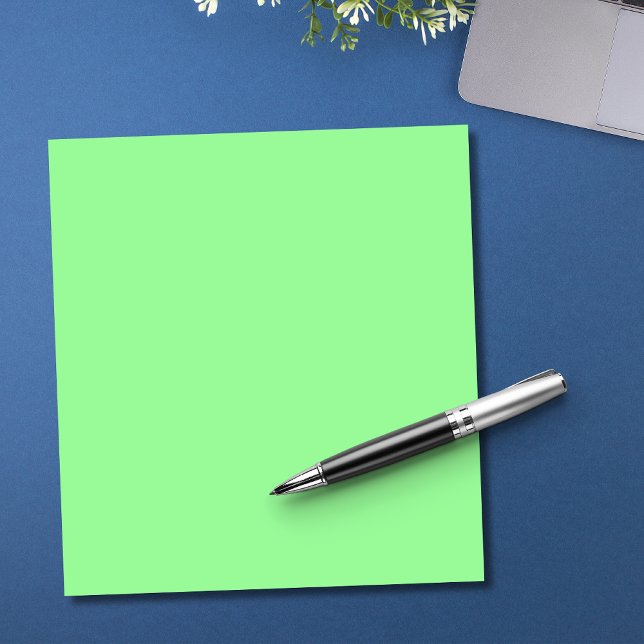 Pastel Mint Solid Colour | Classic | Elegant Notepad (Creator Uploaded)