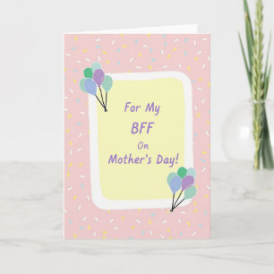 Pastel Moms Day Confidante Card