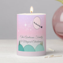 Pastel Moonlit Christmas Glow