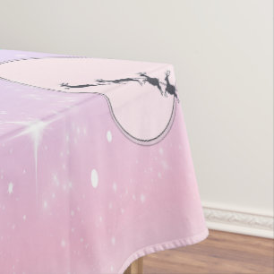 Pastel Moonlit Christmas Spread Tablecloth