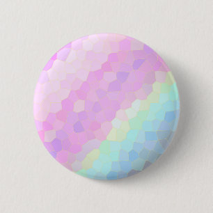 Pastel Mosaic 6 Cm Round Badge