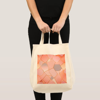 Pastel Mosaic Eco Grocery Tote Bag
