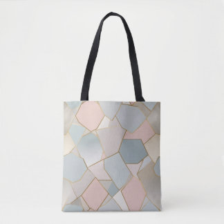 Pastel Mosaic Luxury Tote