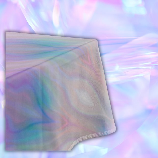 Pastel Mother of Pearl Pattern Name Monogram | Tablecloth (Creator Uploaded)