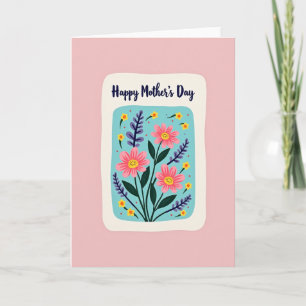 Pastel Mothers Day Bloom Card