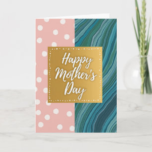 Pastel Mothers Day Polka Card