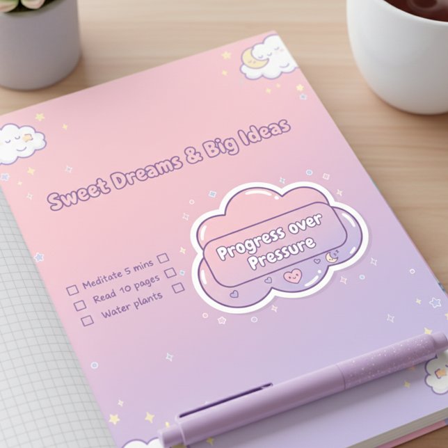 Pastel Motivational Sticker (Creator Uploaded)