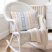 Pastel Mudcloth | Geometric Stripe