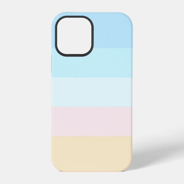 Pastel Multi Colours iPhone Case (Back)