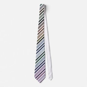 Pastel Multicolored Pattern Tie