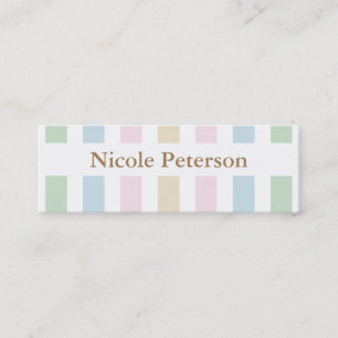 Pastel Mummy Calling Card