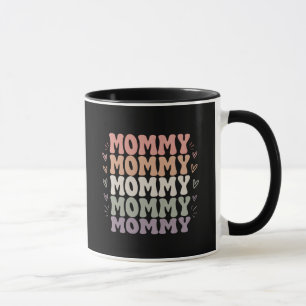 Pastel Mummy Typography Mug   Mother’s Day Gift