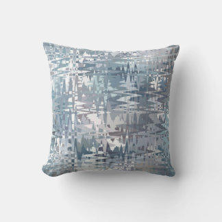 Pastel Muted Colour Abstract Pattern Cushion