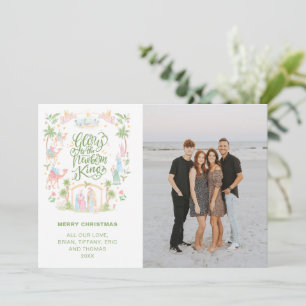 Pastel Nativity Glory to the Newborn King