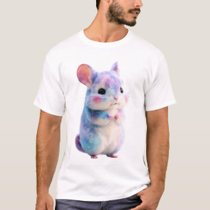 Pastel Nebula Galaxy Chinchilla Men T-Shirt