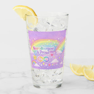 Pastel Neurodivergent Pride Rainbow Tumbler