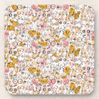 pastel neutral pattern