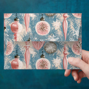 Pastel Nostalgia: Mid-Century Glass Ornaments Envelope