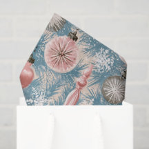 Pastel Nostalgia: Mid-Century Glass Ornaments