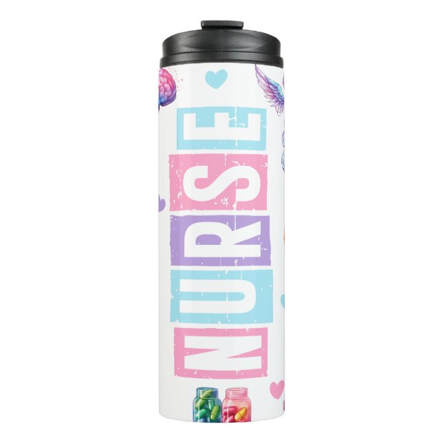 Pastel Nurse  Thermal Tumbler (Front)