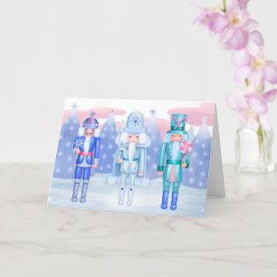Pastel Nutcracker Kings Card