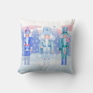 Pastel Nutcracker Kings Cushion
