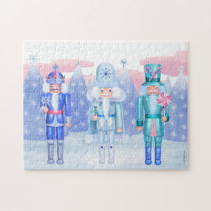 Pastel Nutcracker Kings Jigsaw Puzzle