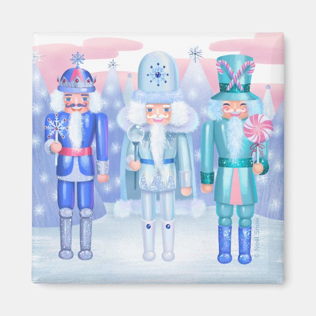 Pastel Nutcracker Kings Magnet (Front)