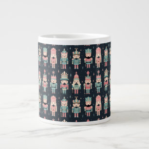 Pastel Nutcracker Large Coffee Mug