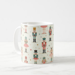 Pastel Nutcrackers and Ballerinas Coffee Mug