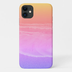 Pastel Ocean Waves Beach iPhone 11 Case