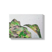 Pastel Oil Painting in Canvass