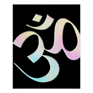Pastel Om Poster