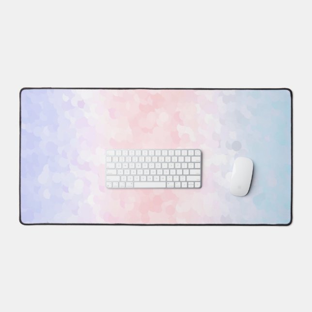Pastel Ombre  Desk Mat (Keyboard & Mouse)