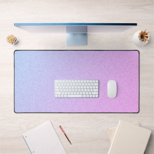 Pastel Ombre Glitter Desk Mat