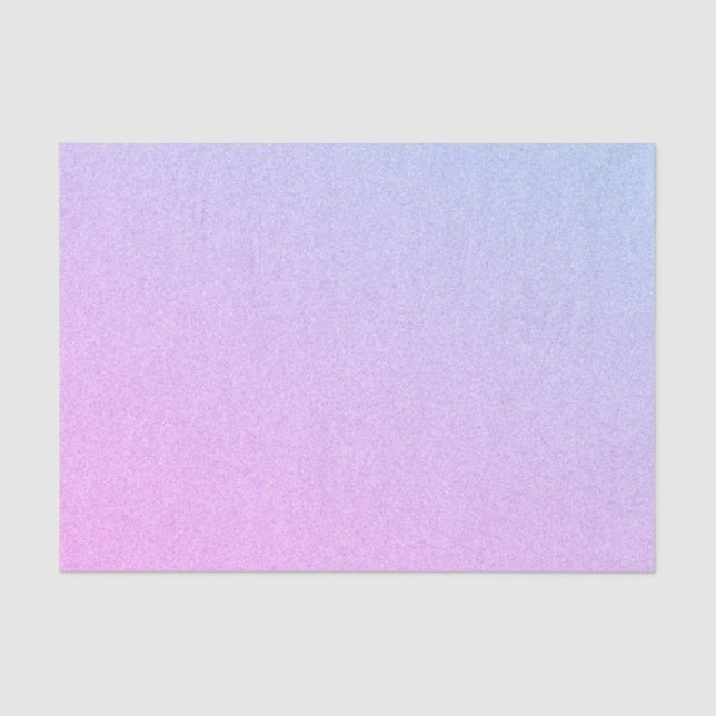 Pastel Ombre Glitter Tissue Paper (Front)