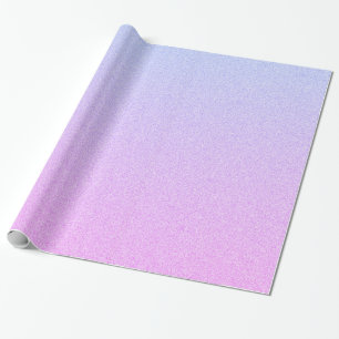 Pastel Ombre Glitter Wrapping Paper