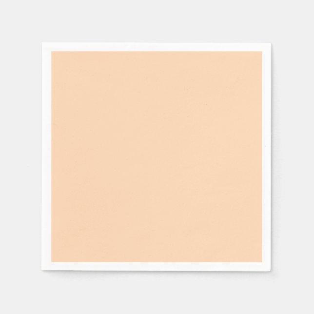 Pastel Orange 3 Napkin (Front)