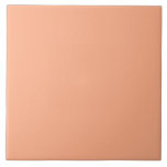 Pastel Orange Ceramic Tile. Tile<br><div class="desc">This is a lovely warm Pastel color,  so I have added it to a ceramic tile for my store. This would make a lovely warm color for walls,  for upcycling furniture or household items,  It could also be used as a coaster,  trivet,  or pot stand.</div>
