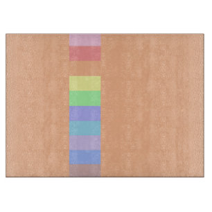 Pastel Orange Cutting Board